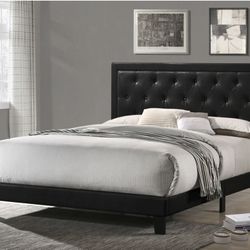 Frame Bed Queen & Mattress Included 