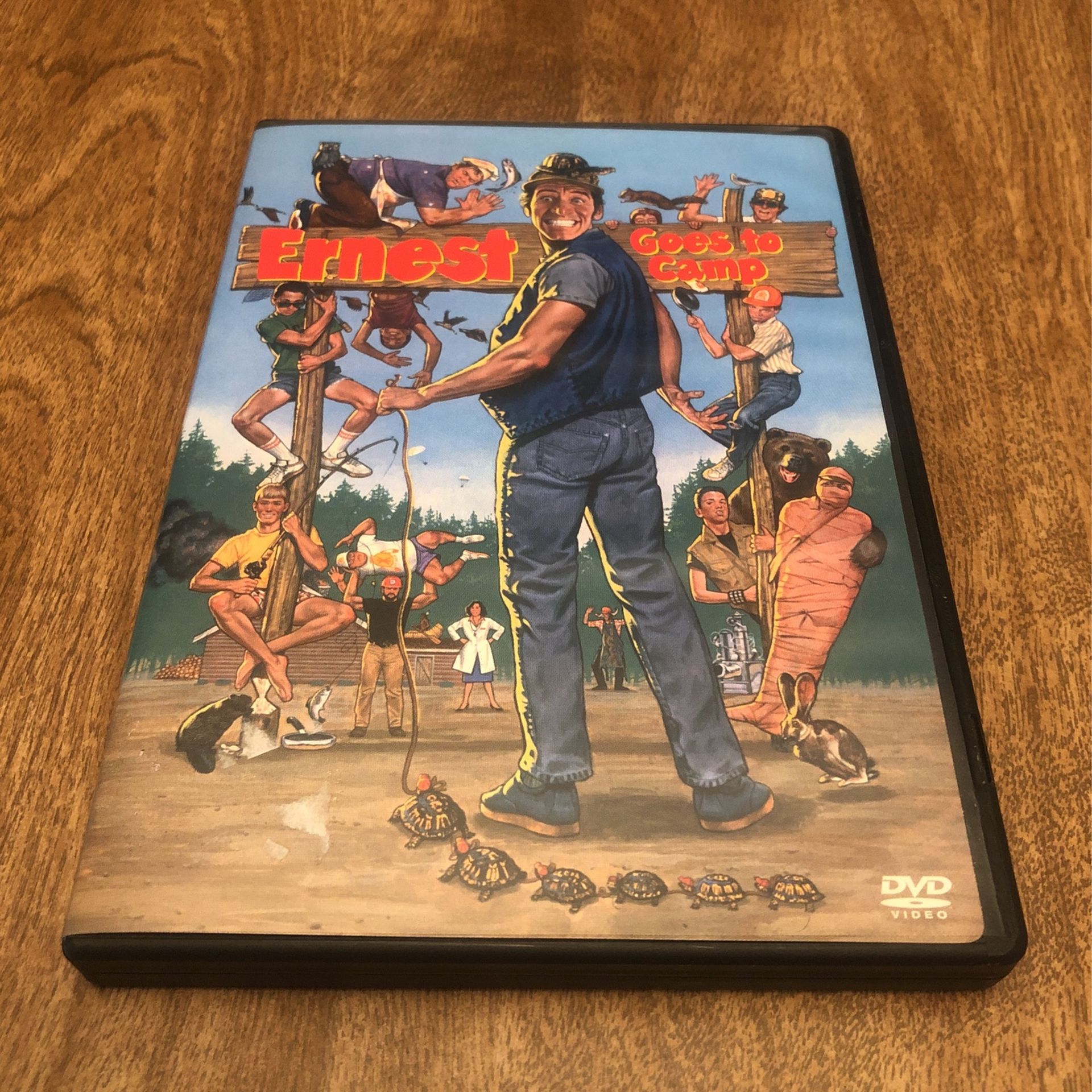 Ernest Goes to Camp DVD 2002 Touchstone Pictures Jim Varney Comedy Classic