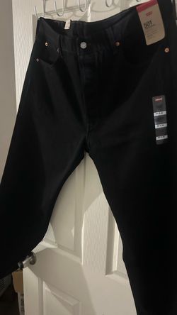 Levi's 501 Original Black Jeans 40x30