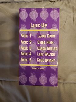 Laker bobbleheads Mihm and Odom