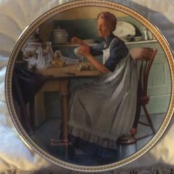 Rockwell Rediscovered Women Series Plates 