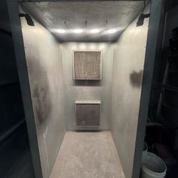 Small Powder coating/paint Booth 
