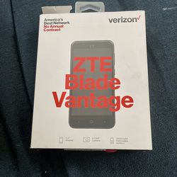 Verizon 4G ZTE Blade Vantage Cell Phone, New Open Box