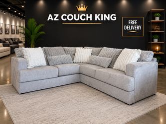 Oversized Corduroy L Shape Sectional-FREE DELIVERY 🚚