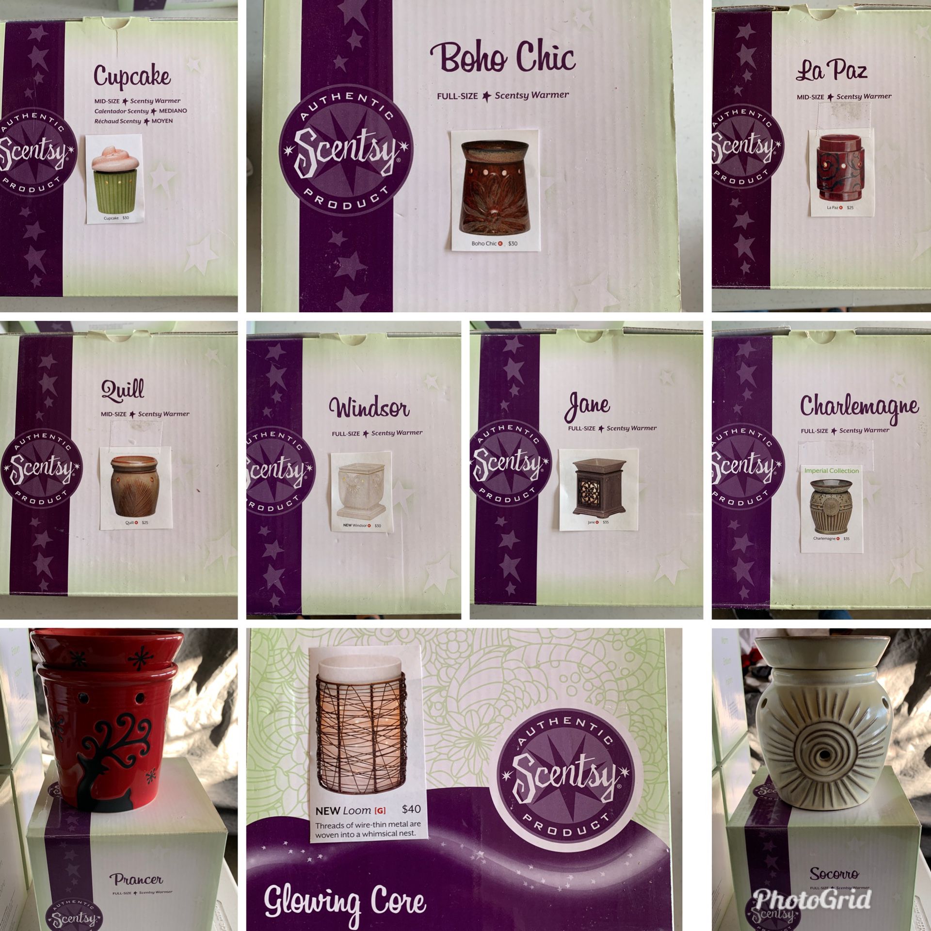 Scentsy Warmers and Plug-ins