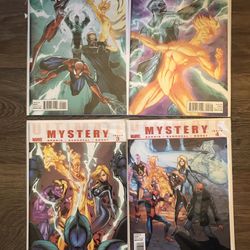 Marvel Ultimate Mystery Volumes #1-#4 -  Complete Series 2010 Mint Condition