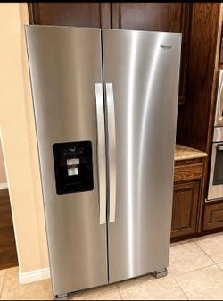 Costco - Whirlpool 25 Cu side by side refrigerator