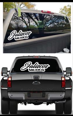 Jalisco Sticker 15x6 Inches Vinyl