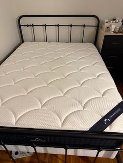 Queen DreamCloud Mattress + Bed Frame + Box Spring