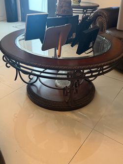 Center Coffee Table and End Table