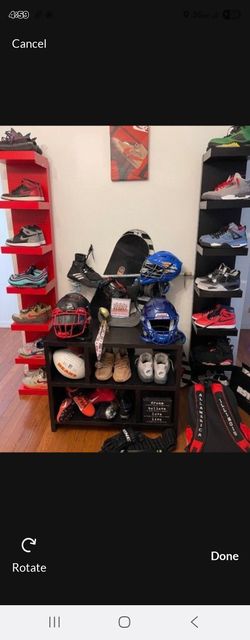 7-Tier Black Wall Shelf