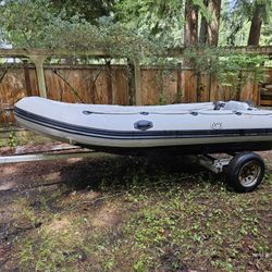 15' Inflatable Catamaran Hull Boat