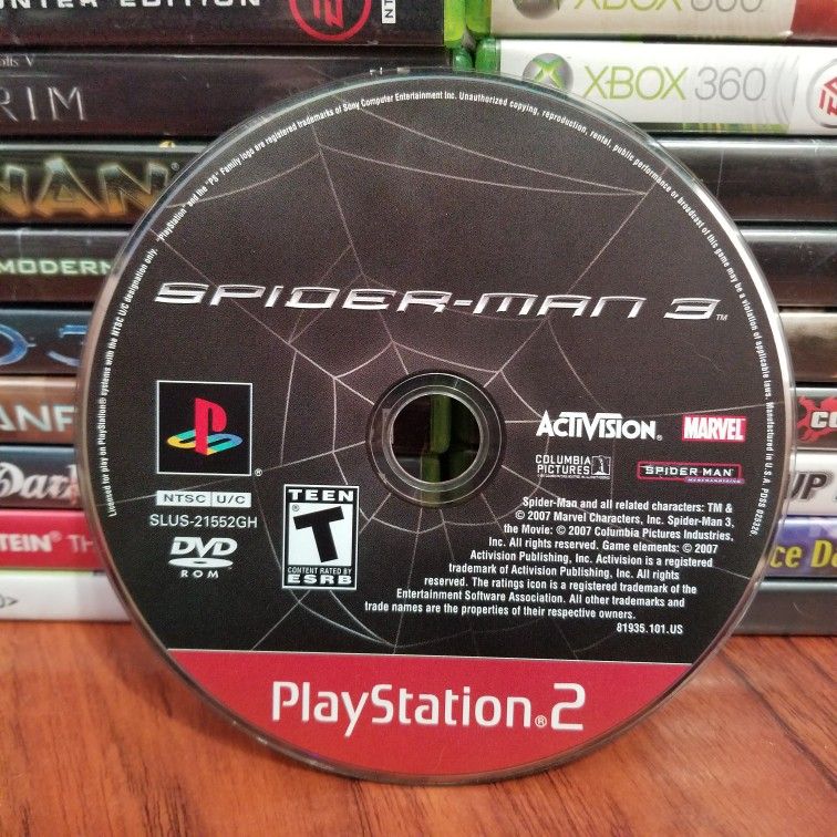 Spider man 3 For Playstation 2 / PS2