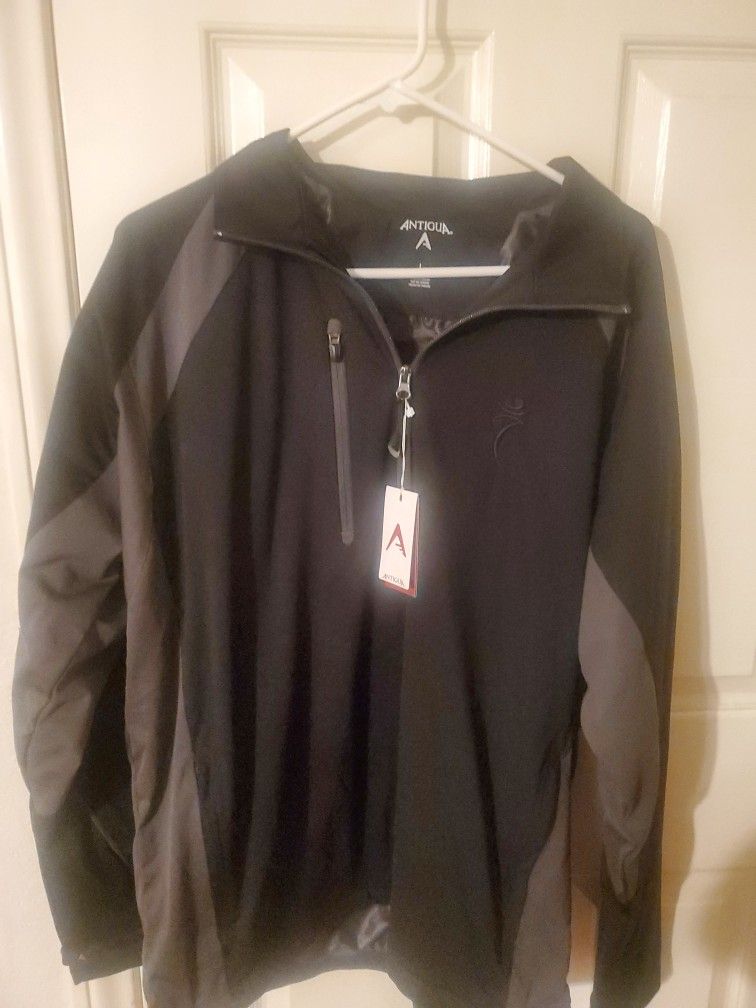 Great Christmas π Gift Brand New Men's Antigua Light Weight Jacket Size Lg Retails For $90 Selling For Only $40
