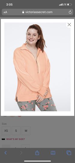 Victoria’s Secret vintage quarter zip medium