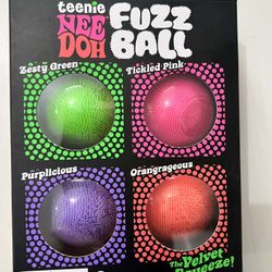 NeeDoh® Teenie Fuzz Ball Pack, 4 ct