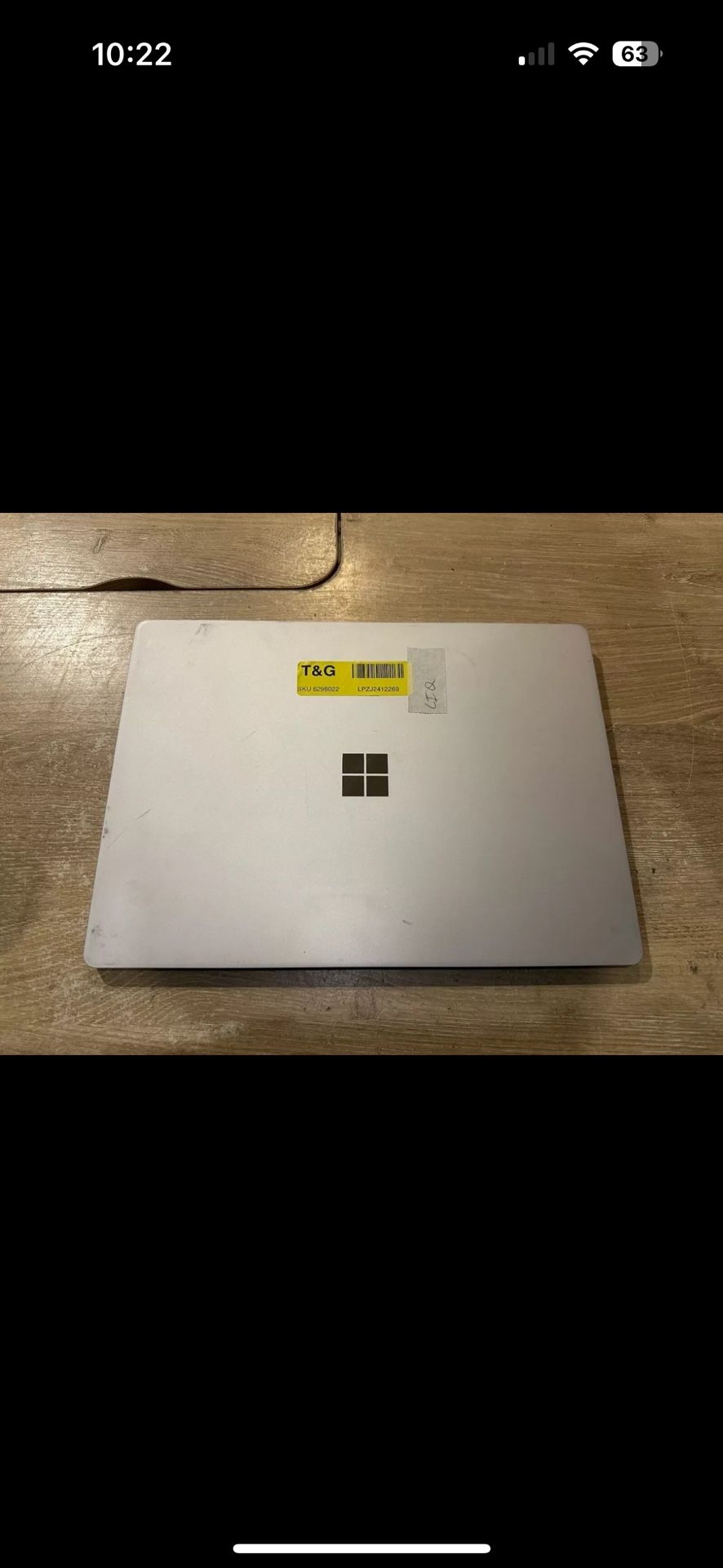 Microsoft Surface Laptop 2 13.5" Touchscreen Intel Core i5 8GB RAM 128GB SSD