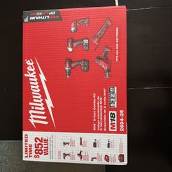 NEW Milwaukee M18 5 Tool Combo Kit