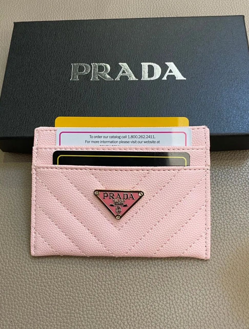 Prada Card Wallet For Both Men And Woman