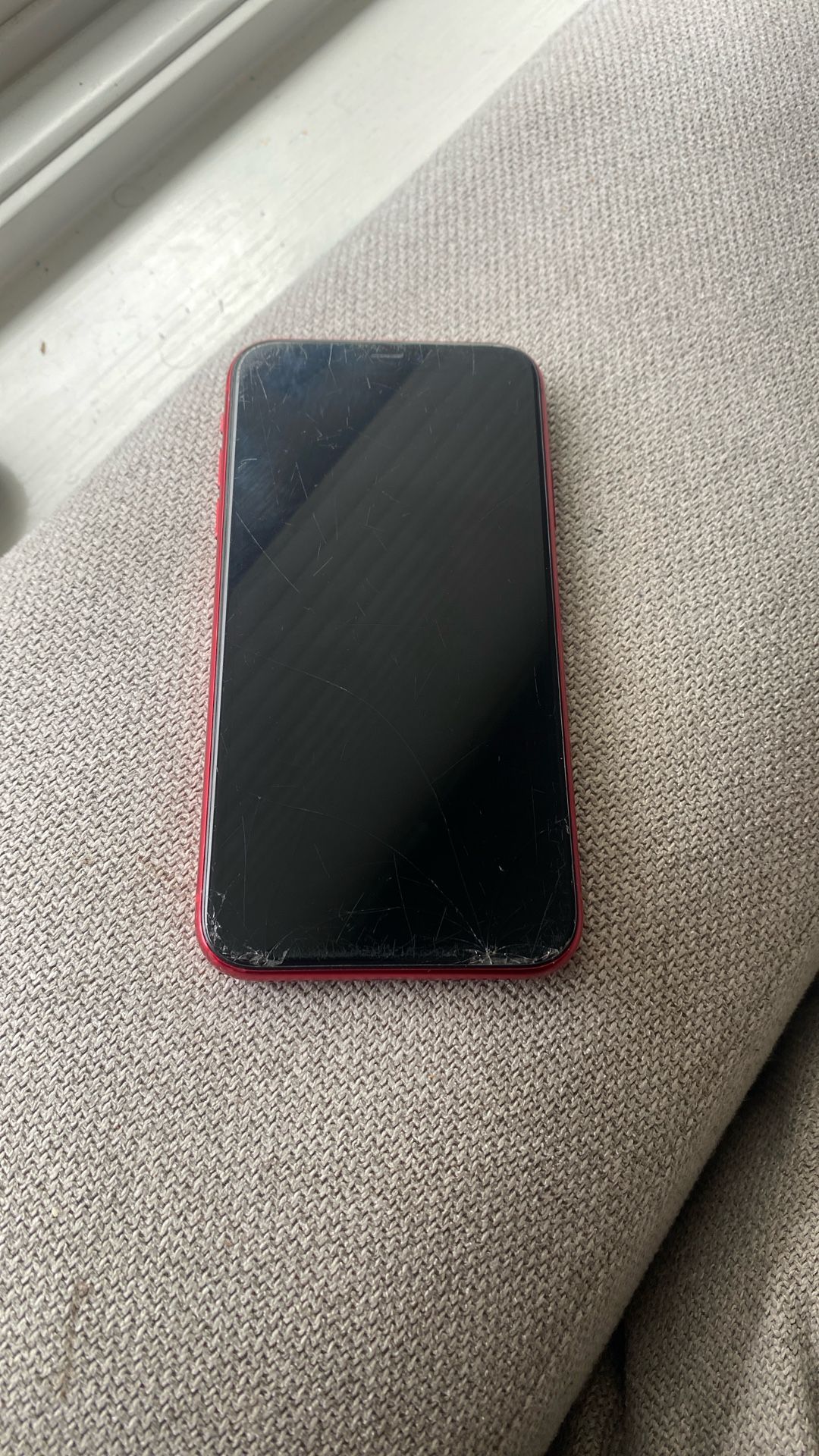 red iPhone 11
