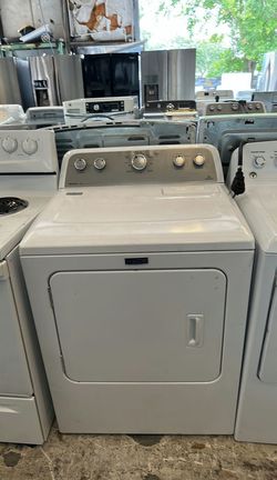 Maytag White Dryer with SensorDry Tech