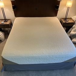 California King Mattress, And Foundation