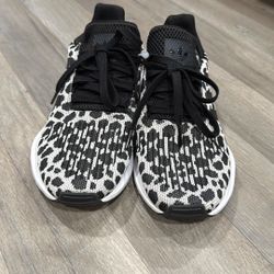 Adidas Monochrome Animal Print Sneakers Size 7