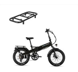 Lectric XP4 Tempest Grey Ebike + FREE LevelUp Rack