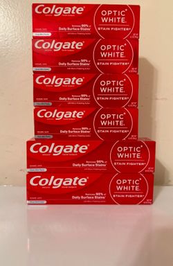 Colgate optic White toothpaste bundle