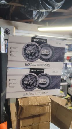 6.5" SOUNDSTREAM SPEAKERS $35 PAIR