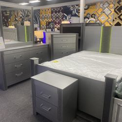 Queen Bed Set 