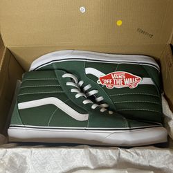 Vans Sk8-Hi (Size 12) Green