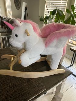 Qaba Unicorn Rocking Horse