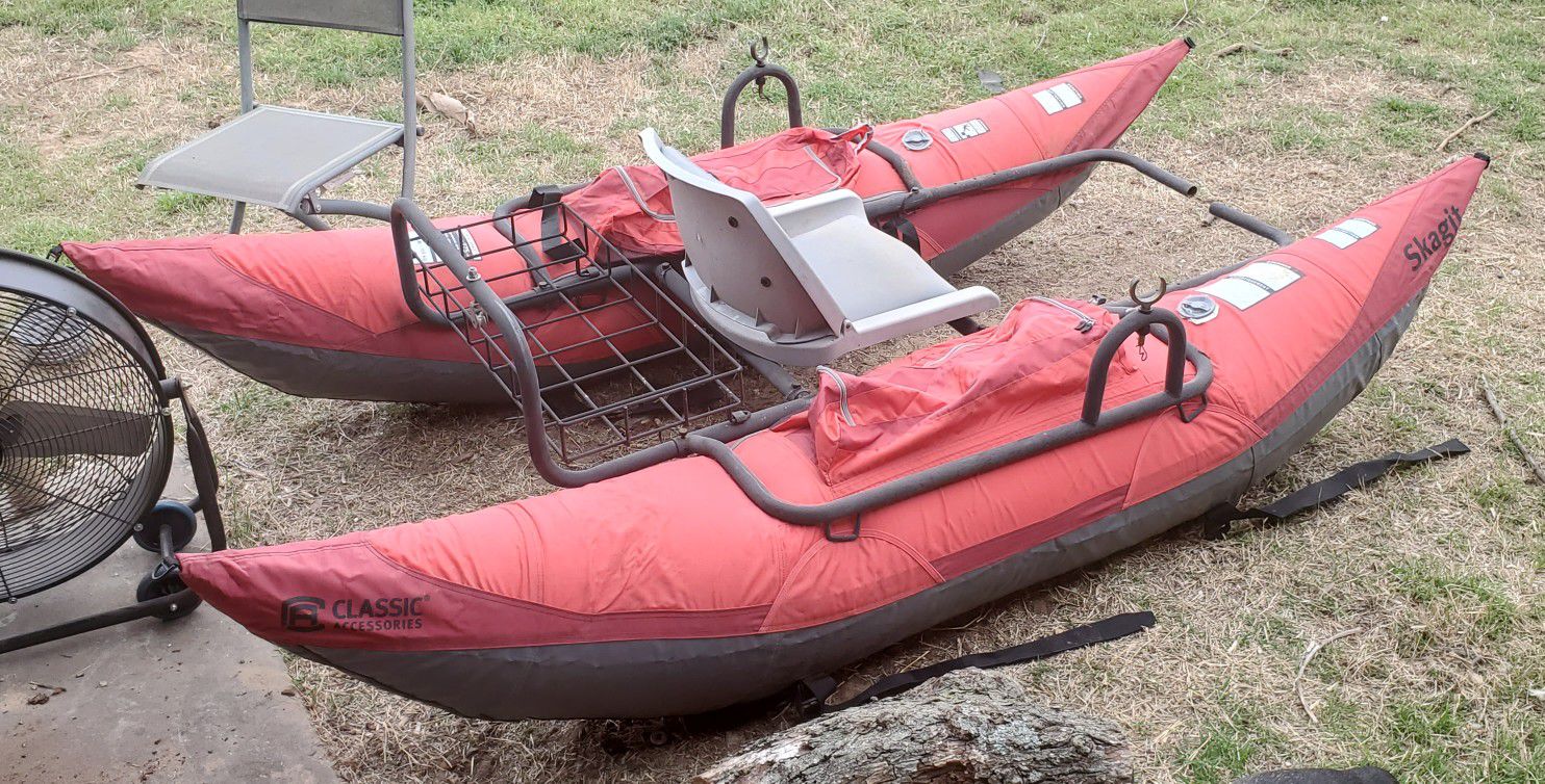 Classic Accessories Skagit Inflatable Pontoon Boat 