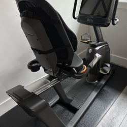 Matrix Reclining Exercise Bike Model XIR-02 WiFi Capabilities Recumbent Bike