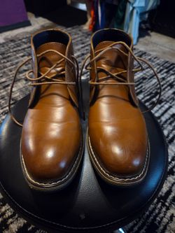 Hawke & Co. Brown Leather Chukka Boots (Great Condition) Men's Size 10