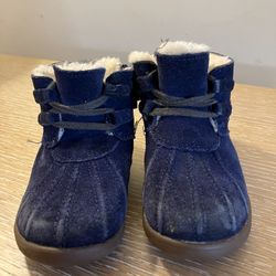Ugg Winter Boots Kids Size 8 Navy Blue