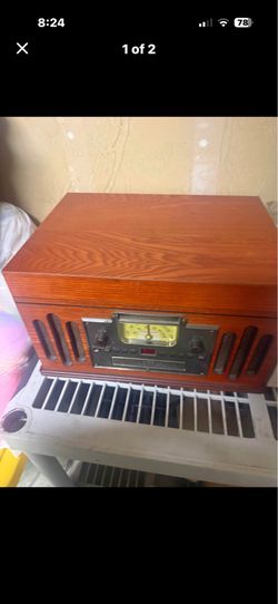 Old record player