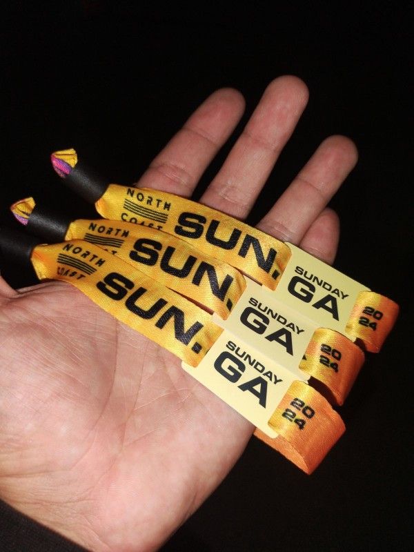 Sunday North Coast Wristbands