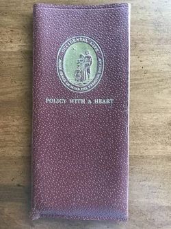 Vintage 1950's - 1960's Occidental Life Document Pouch Holder