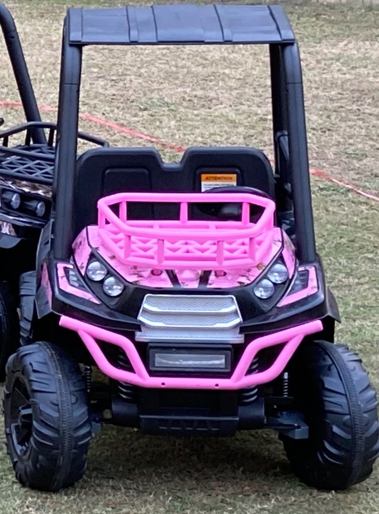 Realtree (Pink Camouflage) UTV 24V Ride-on