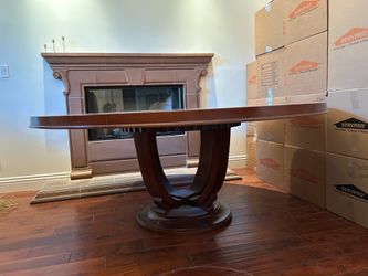 Large High-Quality Round Dining Table