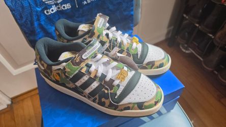 BAPE X Adidas 30th anniversary Forum 84