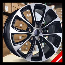 Brand New WEOE-H3321F
17X7.5 5X114.3 ET40 CB60.1 MACHINE FACE / GLOSS BLACK Wheels