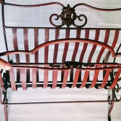 Magazine Holder, Metal magazine rackRed Iron Fireplace Wood Rack