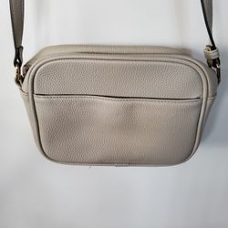 Soft Taupe Crossbody Bag 