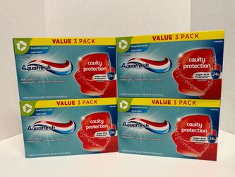 Aquafresh Cool Mint Toothpaste Exp 08/2027