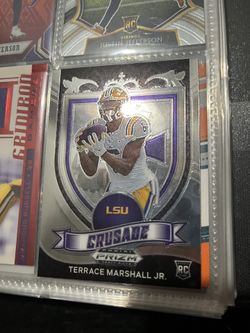 Trace Marshall Jr. Crusade Rookie Card Draft PRIZM 