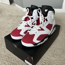 Jordan 6 Carmines