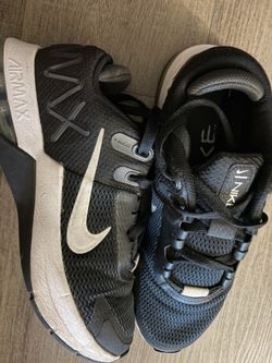 Black shoes Air Max Size:8 for women